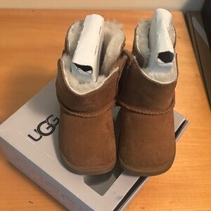UGG Kids Tan Boots with Cozy Lining